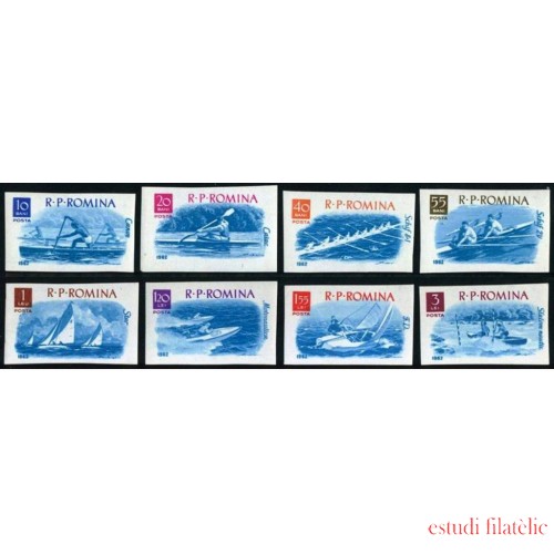 DEP7  Rumanía  Romania  Nº 1842/49 sin dentar  1962  MNH