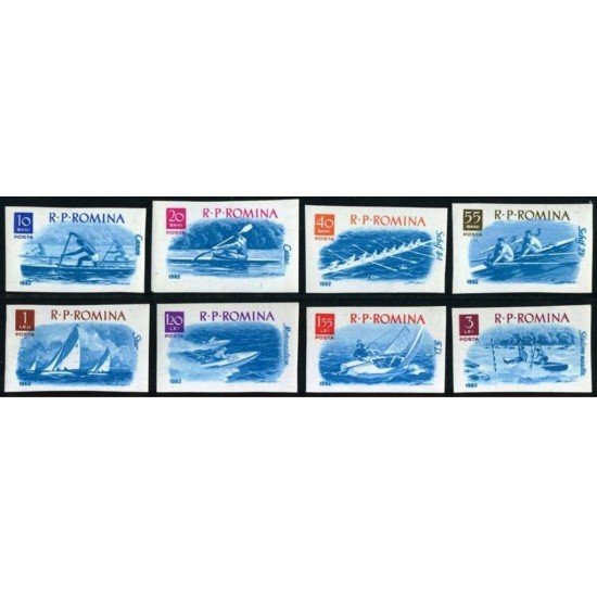 DEP7 Rumanía Romania Nº 1842/49 sin dentar 1962 MNH DEP7 Rumanía Romania Nº 1842/49 sin dentar 1962 MNH
