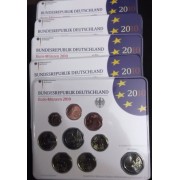 Alemania 2010 Cartera Oficial Euros € (5 cecas)