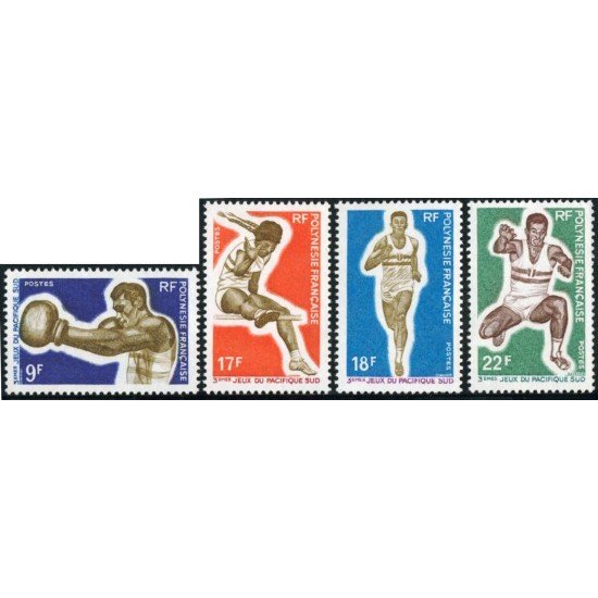 DEP7  Polinesia Francesa  French Polynesia  Nº 66/69   MNH