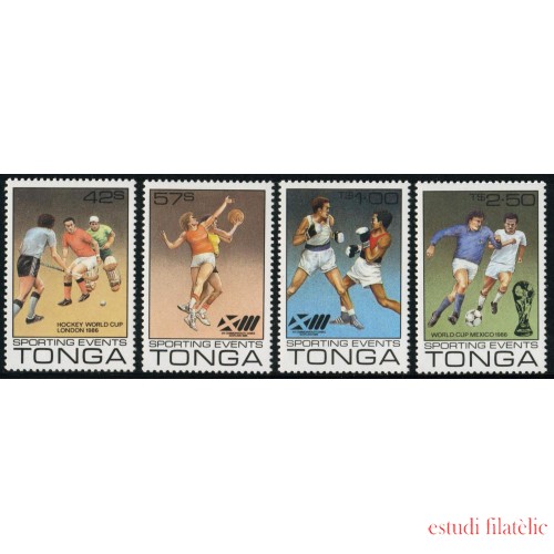 DEP7 Tonga 638/41  1986   MNH