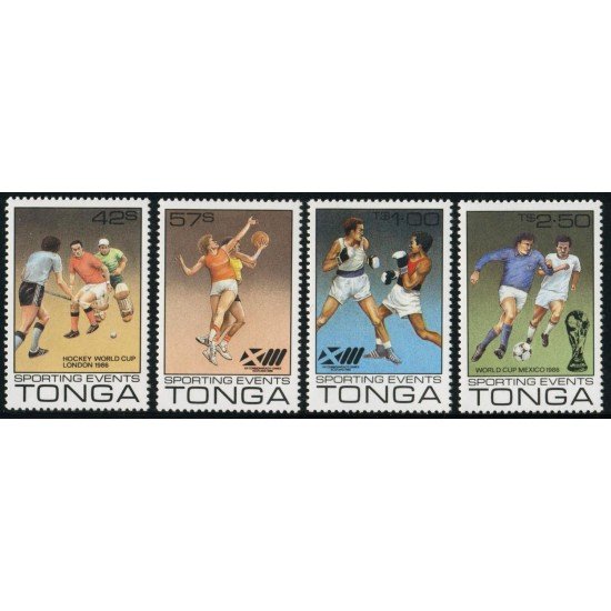 DEP7 Tonga 638/41 1986 MNH DEP7 Tonga 638/41 1986 MNH