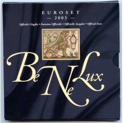 Monedas Euros Benelux Cartera 2003 Monedas Euros Benelux Cartera 2003