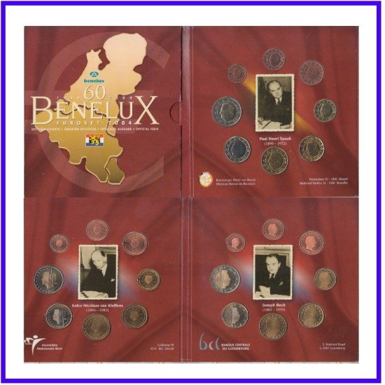 Benelux 2004 Cartera € euro Euroset Av. del Benelux Benelux 2004 Cartera € euro Euroset Av. del Benelux