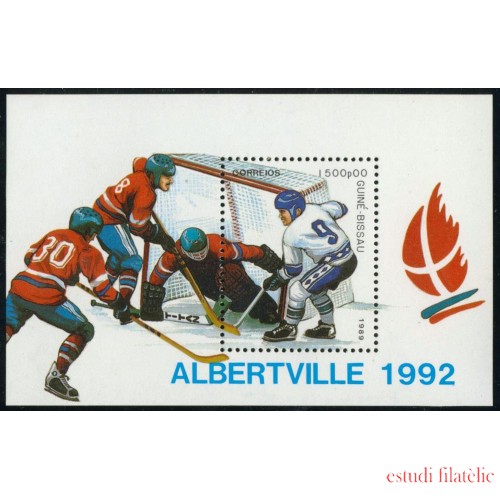 OLI1 Guinea Bissau HB 64 JJOO Albertville 1992   MNH