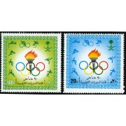 OLI1  Arabia del Sur  South Arabia  Nº 668/69  1986 deportes olimpada   MNH