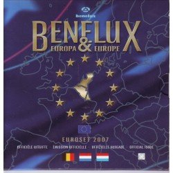 Monedas Euros Benelux Cartera 2007 Monedas Euros Benelux Cartera 2007