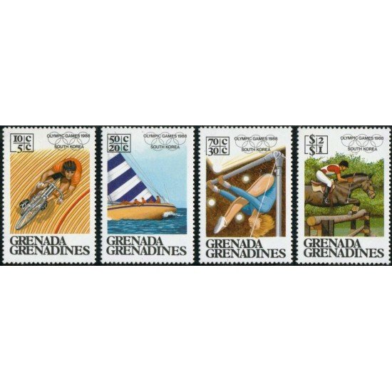 OLI1 Granada 695/98 1988 JJOO Seúl MNH OLI1 Granada 695/98 1988 JJOO Seúl MNH