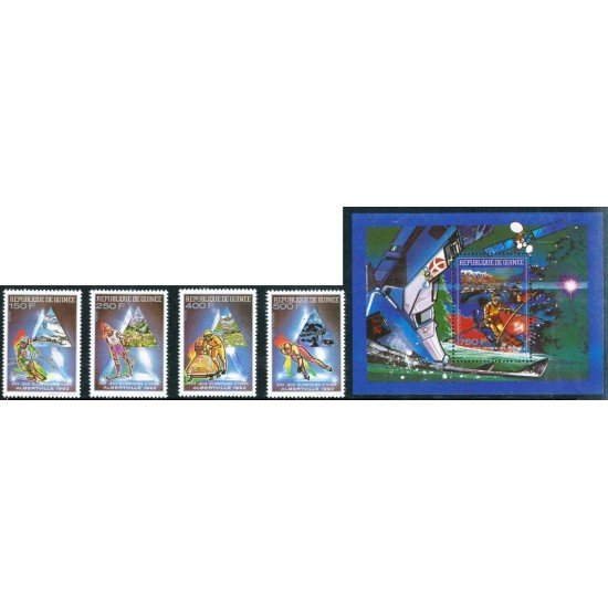 OLI1 Guinea Guinee 905/07 + A 244 + HB 90 1992 MNH OLI1 Guinea Guinee 905/07 + A 244 + HB 90 1992 MNH