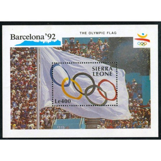 OLI1 Sierra Leona Sierra Leone HB 142 1992 JJOO Barcelona MNH OLI1 Sierra Leona Sierra Leone HB 142 1992 JJOO Barcelona MNH