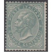 Italia Italy 14 1863/77 Vitorio Emmanuel MNH 