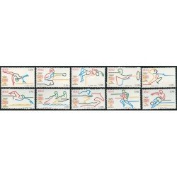 OLI1 México 1431/40 1992 XXV Juegos olímpicos Barcelona MNH OLI1 México 1431/40 1992 XXV Juegos olímpicos Barcelona MNH