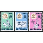 OLI2 Surinam Suriname Nº 1079/81  1987   MNH