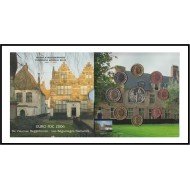Bélgica 2006 Cartera Oficial Monedas € euro Set  Patrimonio Les Béguinages