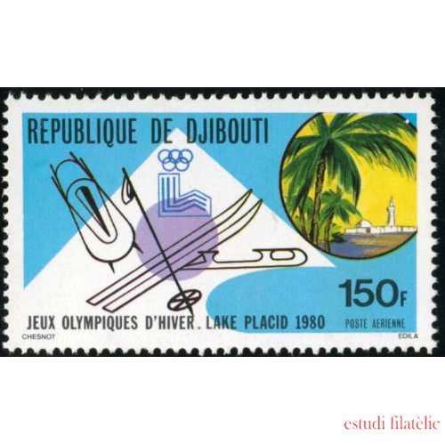 OLI2  Djibouti  Nº A 134  1980   MNH