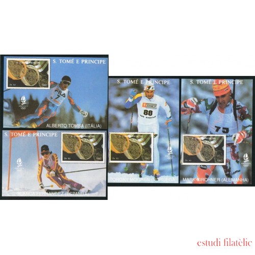 OLI2 Santo Tomás y Príncipe HB 132/35  1992   MNH