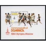 OLI2  Dominica  HB 62  1980  JJOO Moscú   MNH
