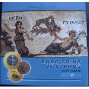 Monedas Euros Chipre Cartera 2009