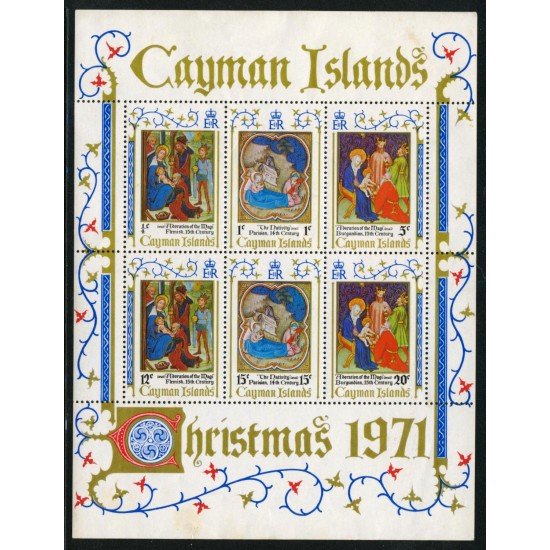 REL Cayman HB 1 1971 MNH REL Cayman HB 1 1971 MNH
