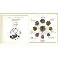 Eslovenia 2009 Cartera Oficial Monedas € euros + 3 € conmemorativos
