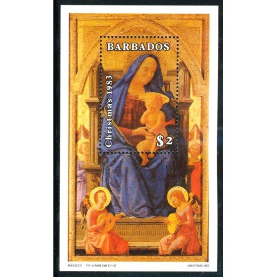 REL  Barbados  HB 25  1983  religión MNH