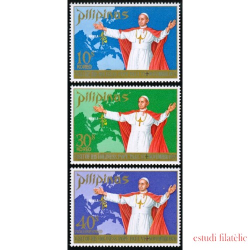 REL Filipinas Philippines  Nº 800/01 + A 76  1970   MNH