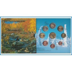 Finlandia 2003 Cartera Oficial Monedas € euros + Medalla Laponia Finlandia 2003 Cartera Oficial Monedas € euros + Medalla Laponia