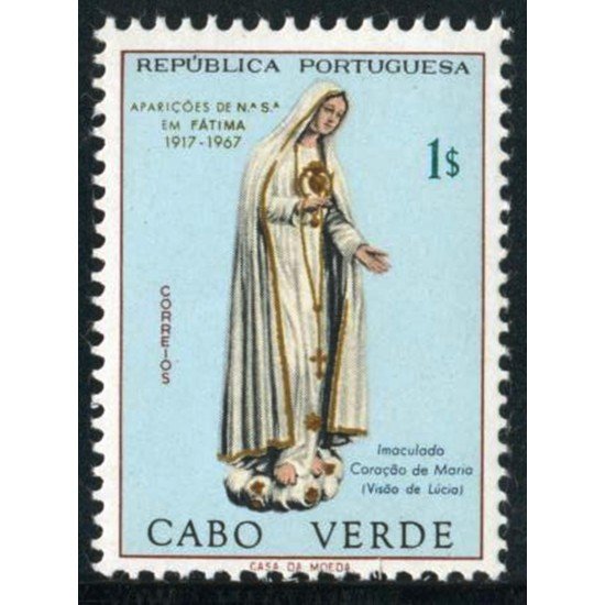 REL Cabo Verde Green Cape Nº 336 MNH REL Cabo Verde Green Cape Nº 336 MNH