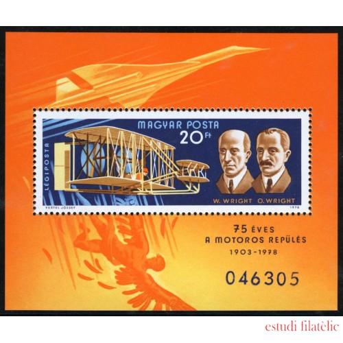 TRA1 Hungría Hungary  HB 135  1978   MNH