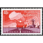MI1 Dahomey Nº 289  1969   MNH