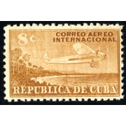 TRA1 Cuba A- 38 Correo aéreo internacional Avión MNH