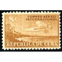 TRA1 Cuba A- 38 Correo aéreo internacional Avión MNH TRA1 Cuba A- 38 Correo aéreo internacional Avión MNH