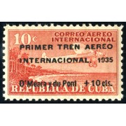 TRA1 Cuba A- 16A 1935 Establecimiento de la zona franca del puerto de Matanzas MNH