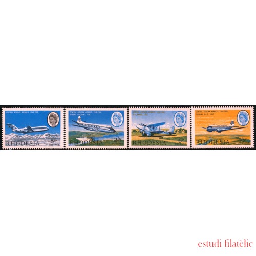 TRA1 Rhodesia del Sur Nº 148/51  MNH