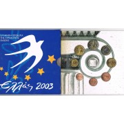 Monedas Euros Grecia Cartera 2003