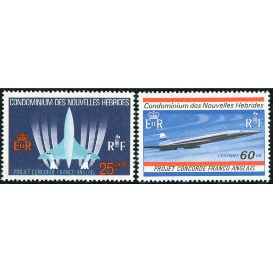 TRA1 Nuevas Hébridas 276/77 MNH