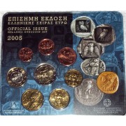 Monedas Euros Grecia Cartera 2005