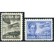 TRA1 Cuba A- 60/61 1952 Aviador Agustín Parlá MNH