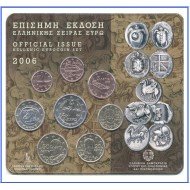 Grecia 2006 Cartera Oficial Monedas Blister € euro