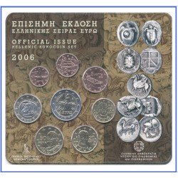 Grecia 2006 Cartera Oficial Monedas Blister € euro Grecia 2006 Cartera Oficial Monedas Blister € euro