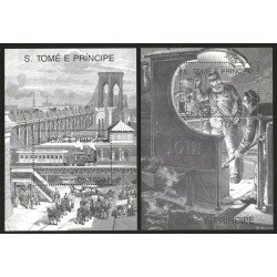 TRA1 Santo Tomás y Príncipe HB 114/15 1992 MNH TRA1 Santo Tomás y Príncipe HB 114/15 1992 MNH