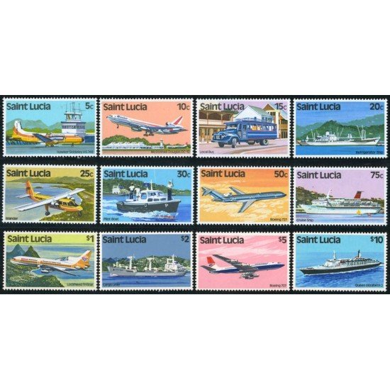 TRA2/VAR1 Santa Lucía St. Lucia 494/05 MNH TRA2/VAR1 Santa Lucía St. Lucia 494/05 MNH