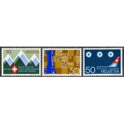 Suiza Switzerland 803/05 1968 Sellos de propaganda MNH Suiza Switzerland 803/05 1968 Sellos de propaganda MNH