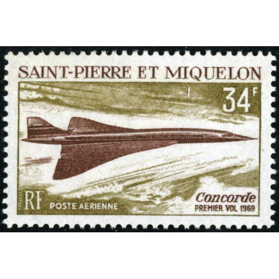 TRA2 San Pedro y Miguelón St. Pierre et Miquelon Nº A 43 1969 MNH TRA2 San Pedro y Miguelón St. Pierre et Miquelon Nº A 43 1969 MNH