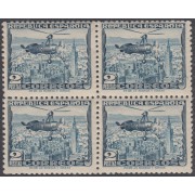 España Spain 689 Bl.4 Autogiro la Cierva Helicóptero Helicopter MNH