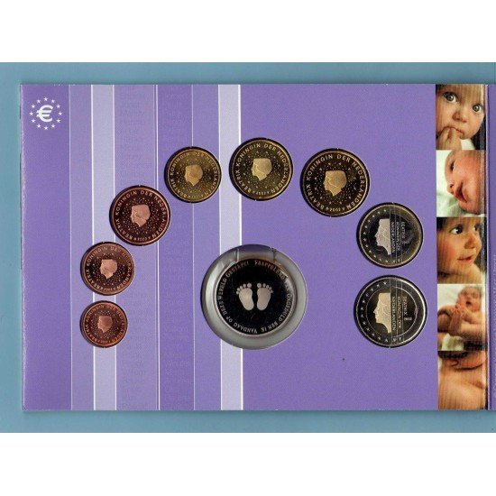 Monedas Euros Holanda Cartera 2002 (Bebes) Monedas Euros Holanda Cartera 2002 (Bebes)