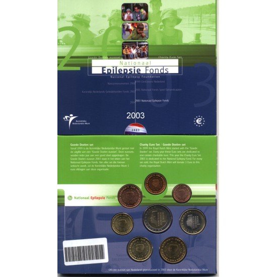 Monedas Euros Holanda Cartera 2003 Monedas Euros Holanda Cartera 2003