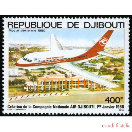 TRA2  Djibouti  Nº A 140  1980   MNH