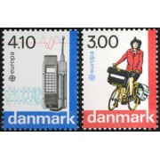 TRA2  Dinamarca  Denmark  Nº 924/25  1988  MNH