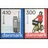 TRA2  Dinamarca  Denmark  Nº 924/25  1988  MNH